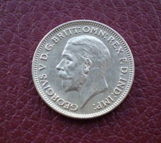 Rare Date George V Silver Sixpence 1932 Choice Grade
