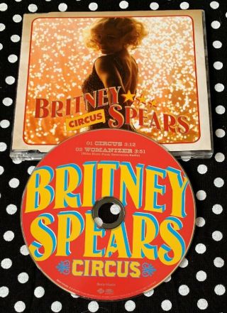 Britney Spears - Circus Rare Cd Single