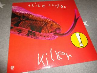 Alice Cooper ‎– Killer.  Org,  1972.  Warner.  In.  Rare
