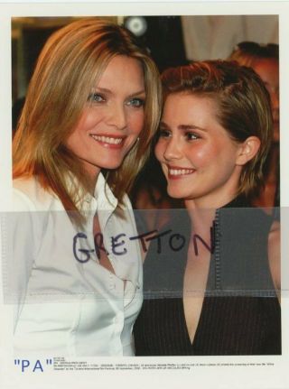 Gorgeous Michelle Pfeiffer & Alison Lohman Rare Press Photo 5