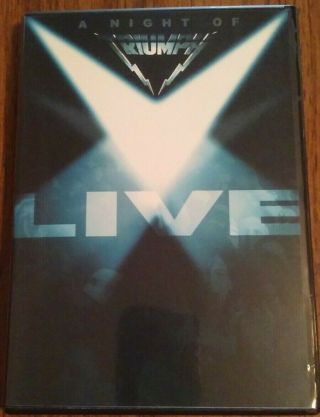A Night Of Triumph Live Rare Dvd 1987 Halifax Concert (2004 Tml Entertainment)
