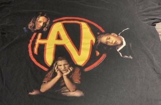 90’s Hanson Official Band Vintage Rare - T Shirt Medium (Has Hole) 2