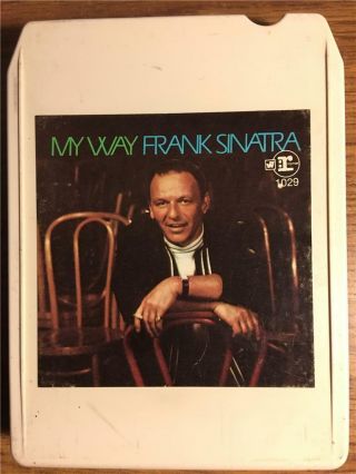 Frank Sinatra My Way Vintage Rare 8 Track Tape Late Nite Bargain
