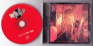 W.  A.  S.  P.  Live.  In The Raw 2004 Russian Federation Reissue Smmcd506 Rare Metal