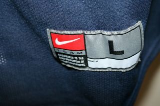 Nike Uconn Huskies University of Connecticut Football Shirt 7 L/XL Rare Jersey 4