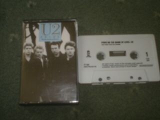 U2 - Pride (in The Name Of Love) - Rare 1984 Cassette Single - Bono - 4th Of July/80s