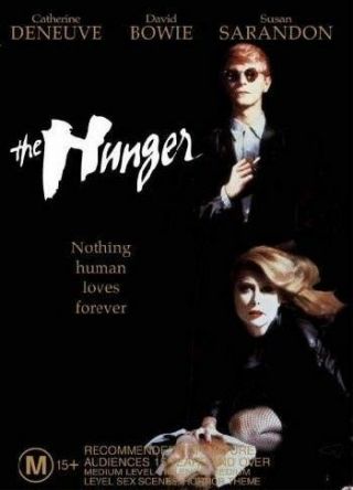 The Hunger (1983 Catherine Deneuve David Bowie) Region 4/ Oop Rare