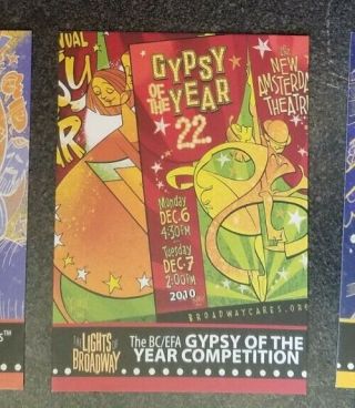 Lights Of Broadway Card - - Gypsy Of The Year Competition (autumn 2016) (rare)