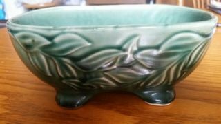Rare Brush 805,  Brush/mccoy,  Vintage Oval Pottery Ivy Container Planter,  Gc