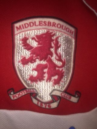 Rare Vintage Middlesbrough home shirt 2008/09 size Medium 4
