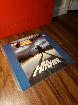THE HITCHER Laserdisc LD Rutger Hauer Thomas Howell RARE OOP HTF NTSC VG 3