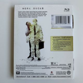 OFFICE SPACE Blu - ray w/Rare Fox Icons Slipcover SPECIAL EDITION with Flair 5