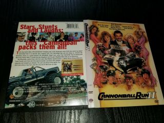 Cannonball Run 2 1999 Dvd 1984 Movie Rare Oop