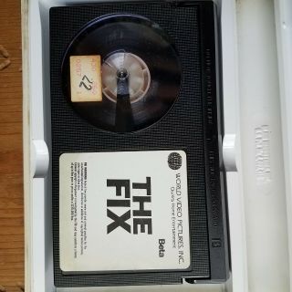 The Fix Betamax tape rare clamshell 3