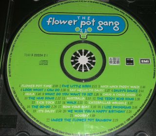 The Flower Pot Gang Cd Rare 1999 Australia,  Teddy Bear Song,  Abc For Kids