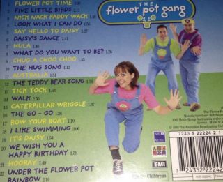 The Flower Pot Gang CD Rare 1999 Australia,  Teddy Bear Song,  ABC For Kids 2