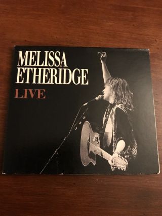 Cd Melissa Etheridge Live 4 Track Limited Edition Rare Promo