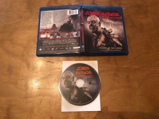 Zombie Massacre Blu Ray Eone Films Rare Obscure Gory Horror Low Budget