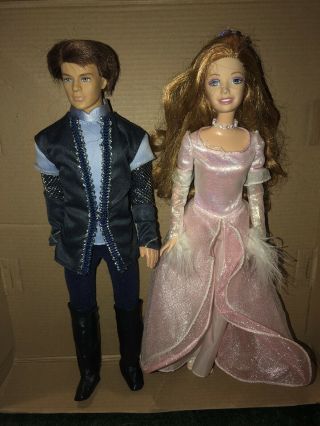Barbie Magic Of Pegasus Prince Aidan & Brietta Dolls Rare