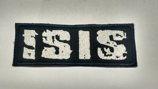 Isis Band Patch Embroidered Rare American Metal Band Mastodon Cave In Converge W