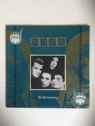 Rare The Cult She Sells Sanctuary Poster Cover Import Single