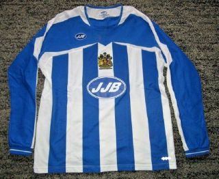 Rare Wigan Athletic 2005 - 2006 Home Top Shirt Jersey - Adult L
