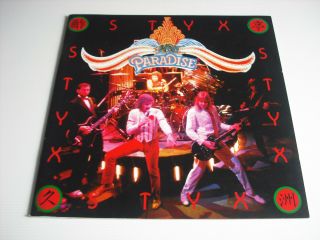 Very Rare Styx 酢亭久州 Japan Tour Program 1982 Paradise Japanese Concert Brochure