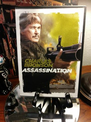 Assassination - Charles Bronson Dvd - Like - Cannon Films - Rare Version