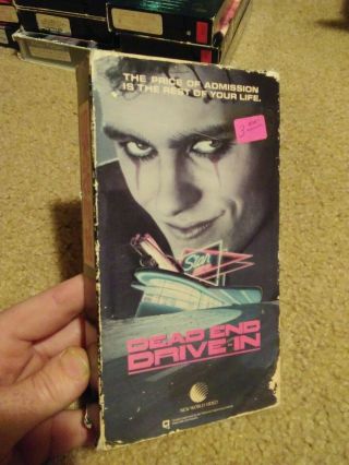 Dead End Drive - In Vhs 1986 Rare Cult Horror World Video