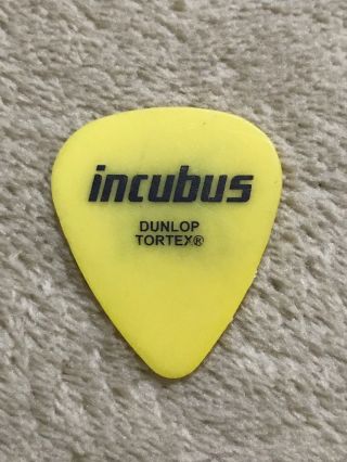 Incubus “ben Kenny” Guitar Pick “rare”