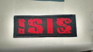 Isis Band Patch Embroidered Rare American Metal Band Sludge Metal Converge