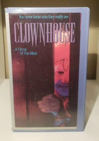 Clown House Horror Rare Oop (vhs) 1991
