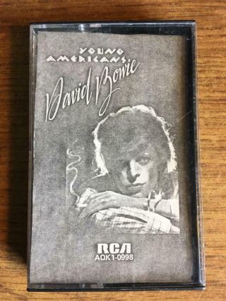 David Bowie Young Americans Rare Cassette Tape Late Nite Bargain