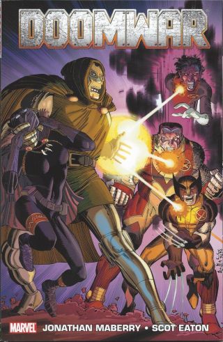 Doomwar 1 Marvel 2011 Gn Tpb Nm Rare Trade Paperback Graphic Novel Dr Doom