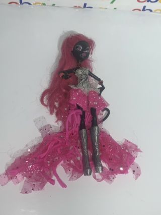 Monster High 13 Wishes Catty Noir - With Tail - Dressed 1st Wave Rare
