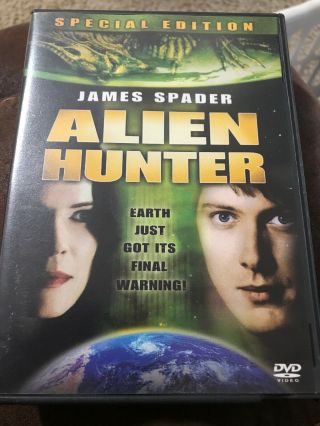 Alien Hunter (dvd,  2003 Special Edition) James Spader Case,  Movie Rare