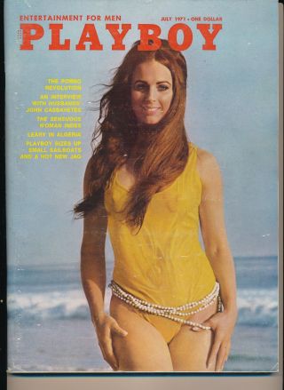 July 1971 Playboy Porn Revolution Kay Sutton York Rare