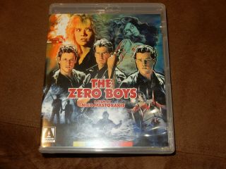 " The Zero Boys " 2 - Disc Blu - Ray Arrow Video Region Uk Import Rare