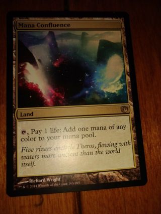 Mana Confluence,  See Images For Quality.  Magic The Gathering Cards Rare