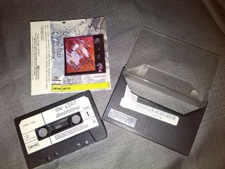 The Cult Dreamtime Rare 1984 Cassette Tape Vom4 1 3344 Qc10