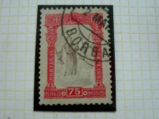 Portugal Rare Stamp - 1895 Santo Antonio 75 Reis Borba
