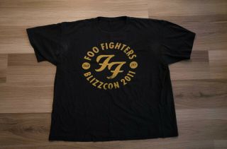 Foo Fighters Blizzcon 2011 T - Shirt Xxl Rare