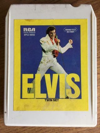 Elvis Presely Elvis Twin Set Rare 8 Track Tape Late Nite Bargain