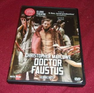 Doctor Faustus Rare Oop Globe Theatre On Screen Dvd Paul Hilton,  Arthur Darvill