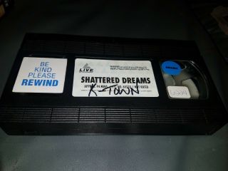 Shattered Dreams (VHS,  1995) Good VHS Lindsay Wagner,  Nouri,  Rare OOP NR 94 min 3
