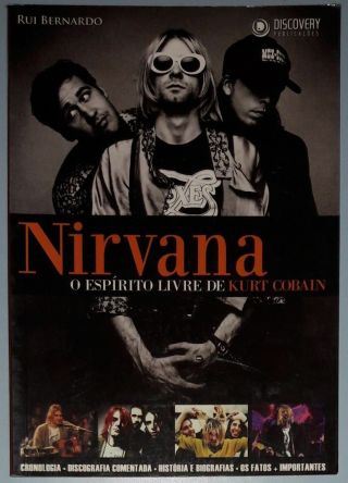 Nirvana Special Book 114 Pages - Kurt Cobain Unique Brazil Mega Rare