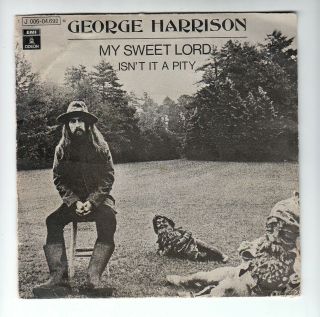 The Beatles: George Harrison - Mega Rare Single Spain - Edit.  1970 - By Odeon - See