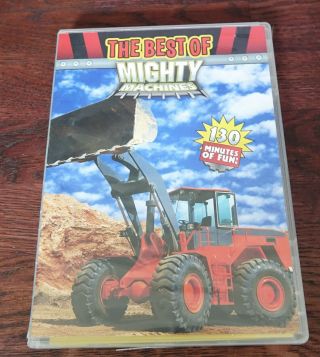 The Best Of Mighty Machines - 130 Minutes Of Fun - Rare - Educational Dvd