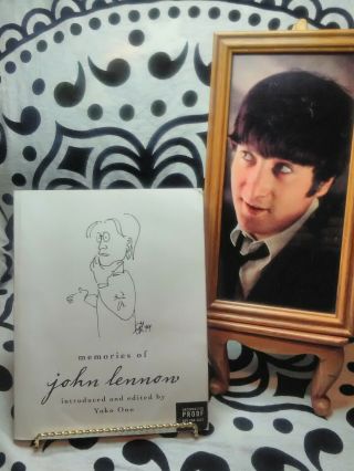 Rare Uncorrected Proof Memories Of John Lennon By Ono,  Yoko & John Lennon Photo