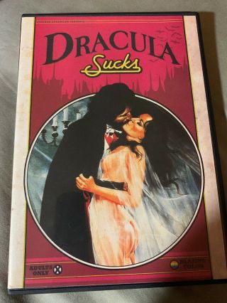 Dracula Sucks (dvd 2014) Rare 1978 Horror Comedy